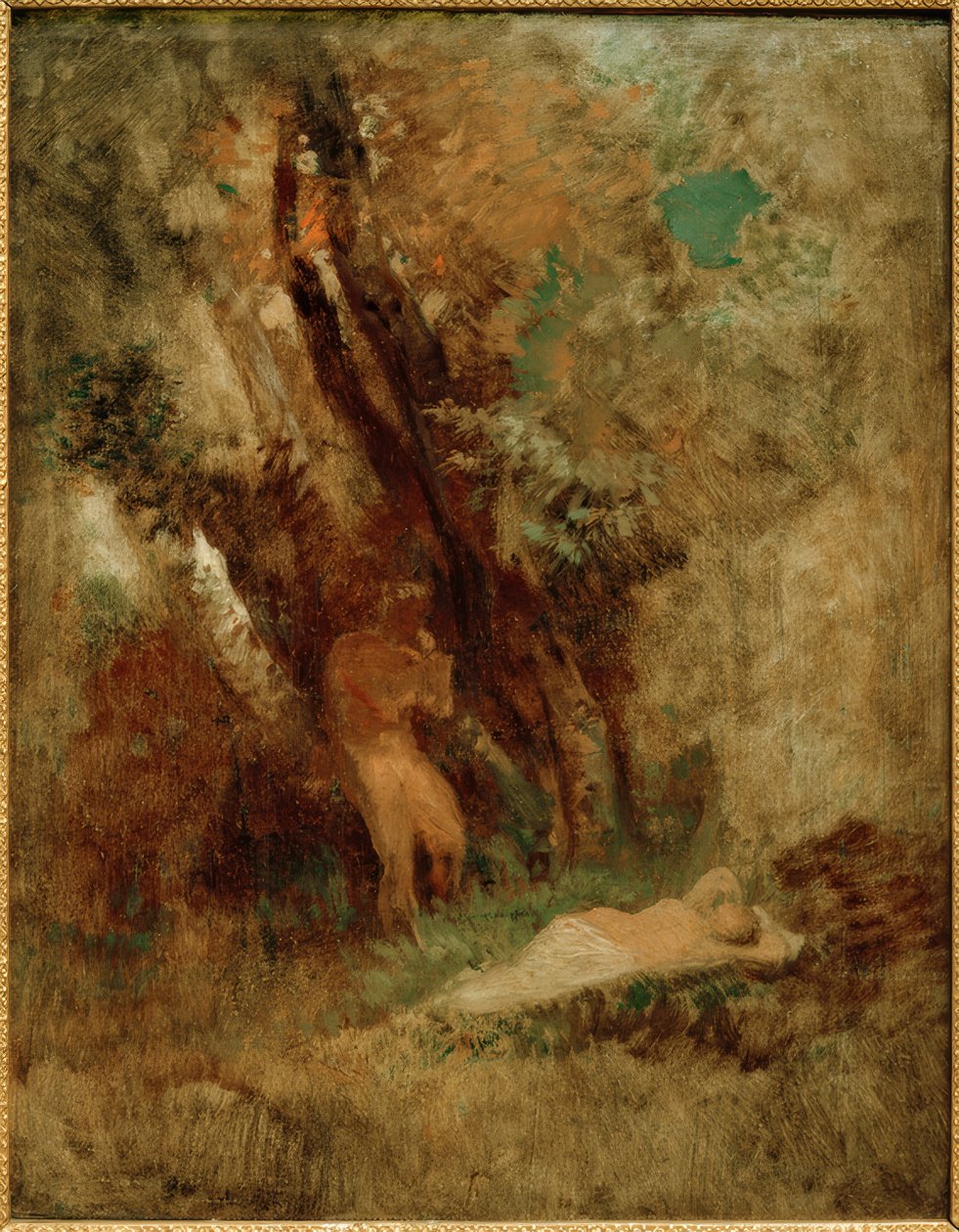 Waldlandschaft द्वारा अर्नोल्ड बोक्लिन