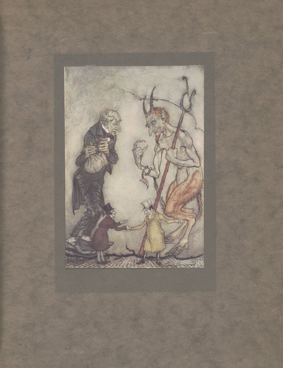 1915 में &39;ओल्ड स्क्रैच को अंतिम रूप दिया गया।&39; द्वारा आर्थर रैकहम