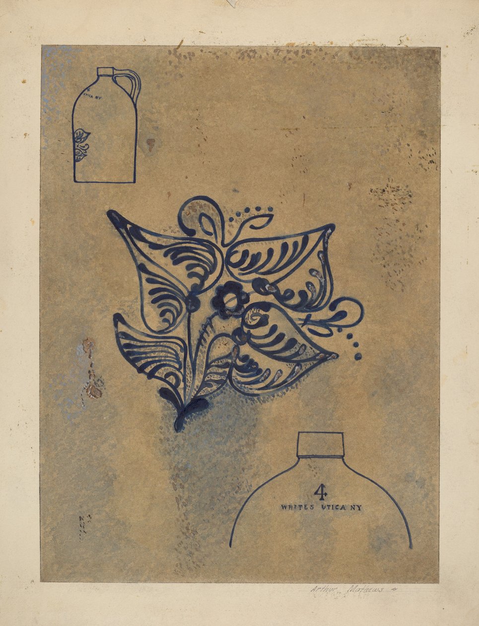 जग, सी. 1937. द्वारा आर्थर मैथ्यूज