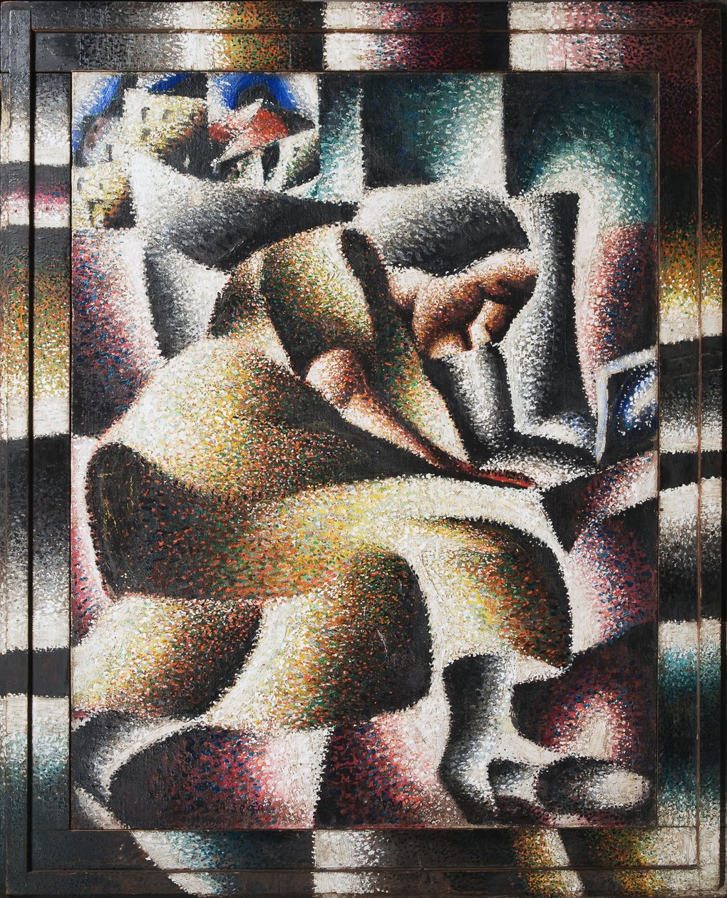 एक महिला पढ़ना, 1920। द्वारा आर्थर सहगल