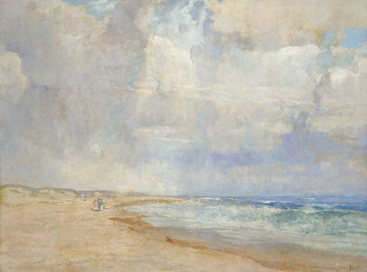 एक तूफान के बाद, Amagansett, 1912। द्वारा आर्थर टर्नबुल हिल