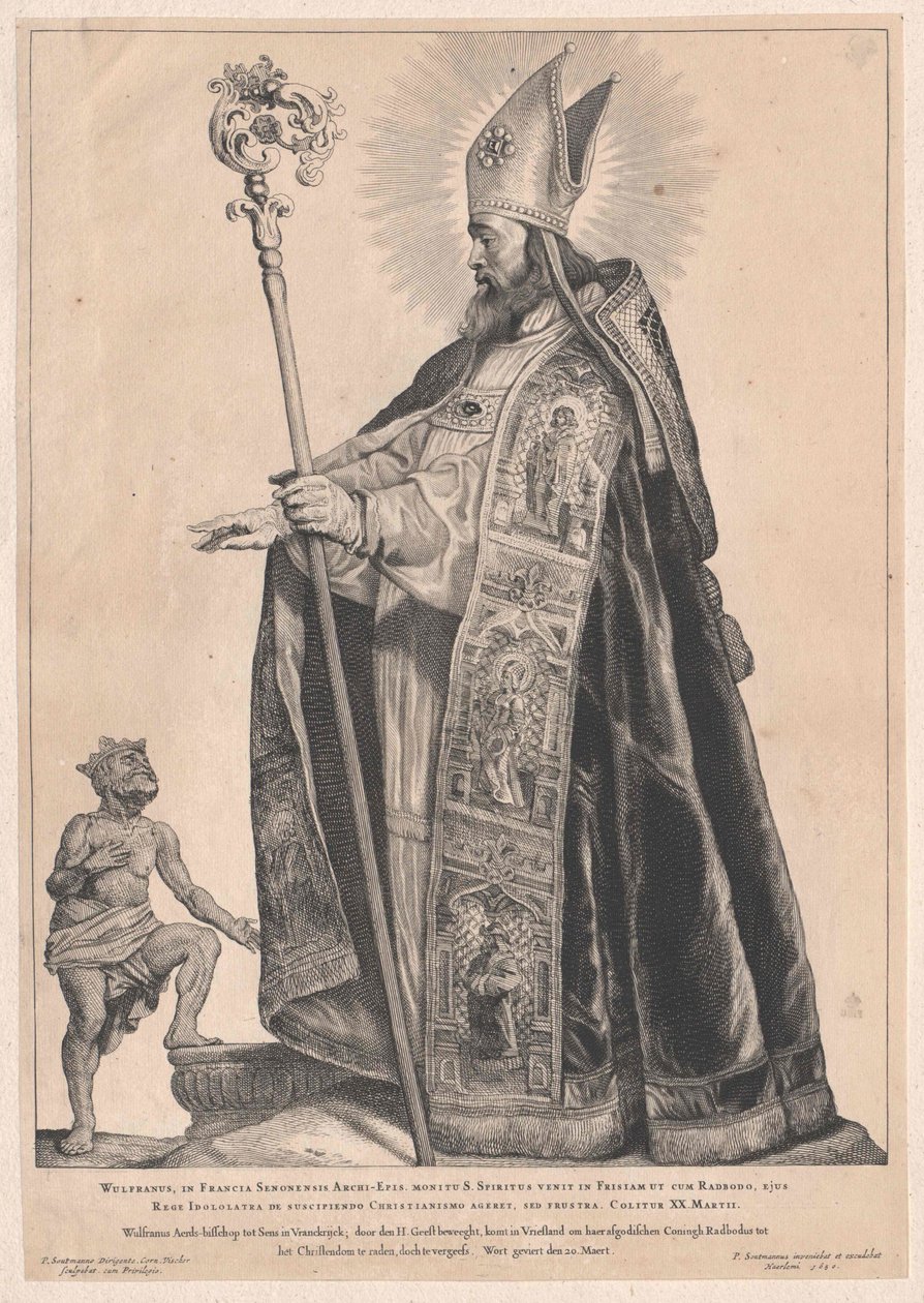 वरिष्ठ संत वुल्फराम द्वारा कलाकार अज्ञात