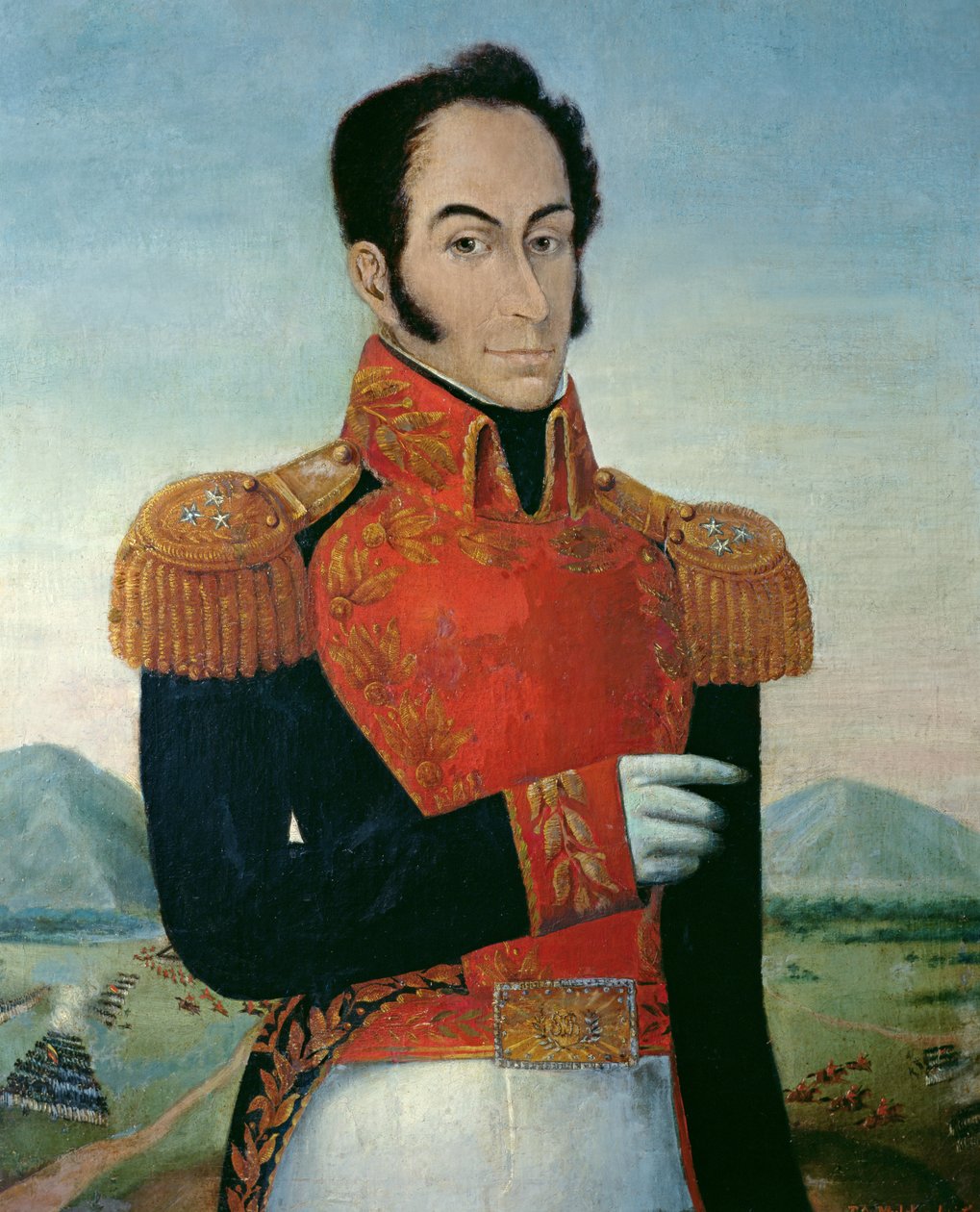 साइमन बोलिवर (1783-1830) द्वारा Arturo Michelena