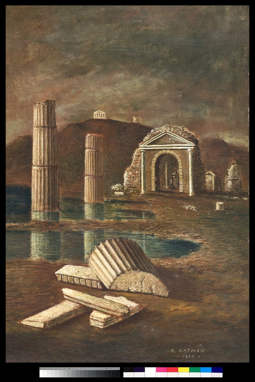 सुनसान समुद्र तट, 1930 द्वारा अर्तुरो नाथन