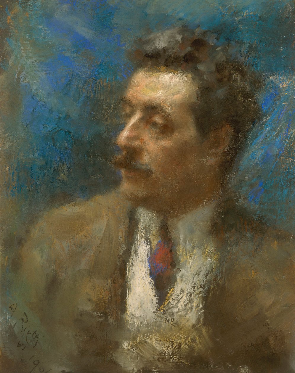 जियाकोमो पुक्किनी का पोर्ट्रेट द्वारा Arturo Rietti