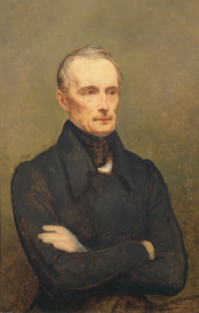 अल्फोंस डी लामार्टिन (1790-1869) 1847-48 द्वारा ऐरी शेफ़र