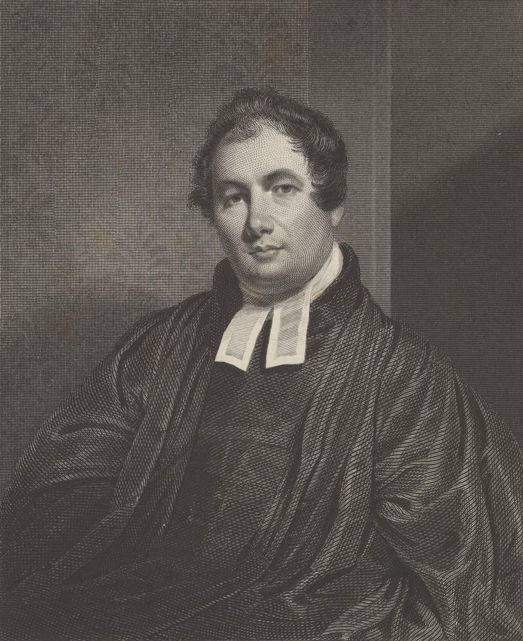रेव. विलियम बुएल स्प्रेग, 1834। द्वारा एशर ब्राउन डूरंड