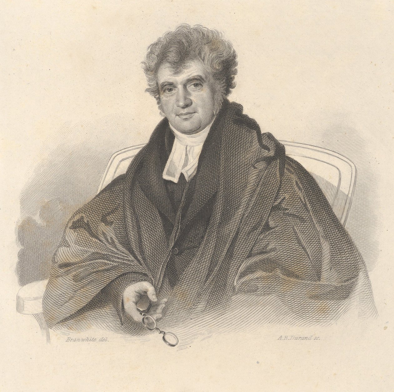 रेव विलियम जे, 1823। द्वारा एशर ब्राउन डूरंड