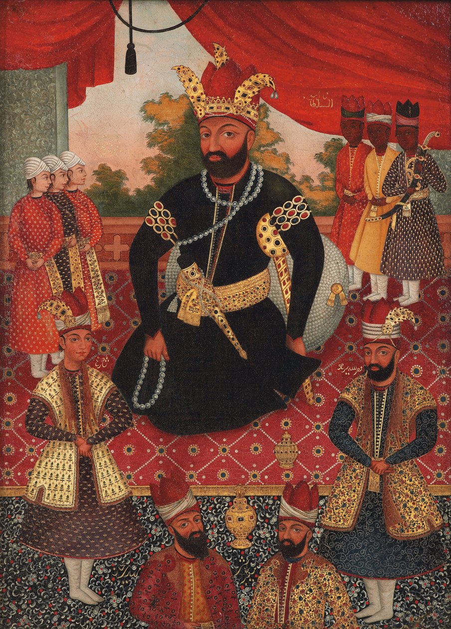 नादिर शाह अफसर और उसका दरबार द्वारा एशियन स्कूल