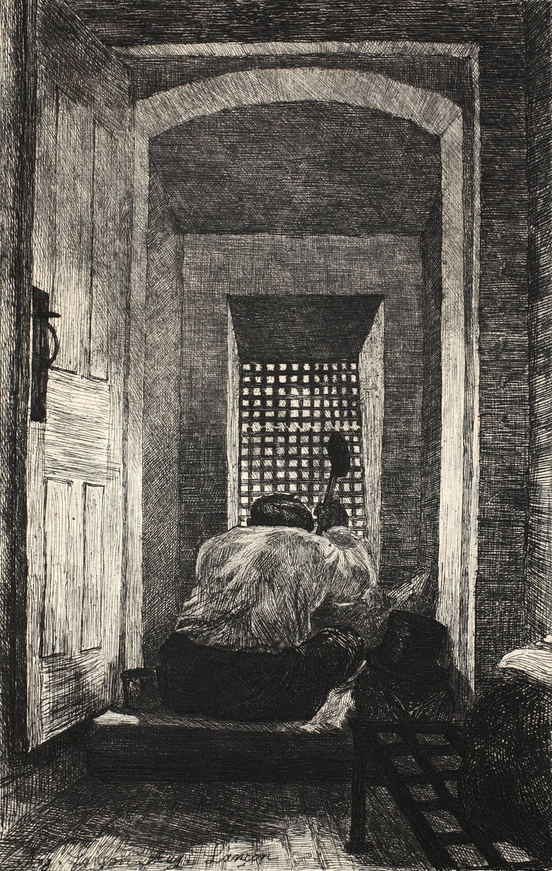 &39;द स्ट्रीट इन लंदन&39; से चित्रण, पब। जी। चार्लेपियर एट सी द्वारा, 1884 द्वारा अगस्टे आंद्रे लांसन