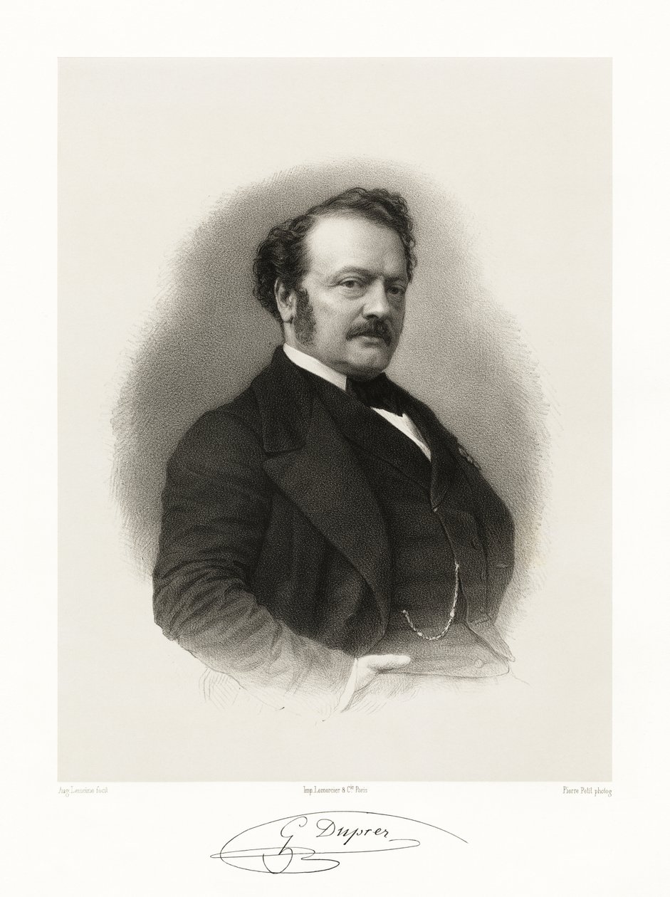 गिल्बर्ट डुपरेज़, 1865-66 द्वारा अगस्टे चार्ल्स लेमोइन