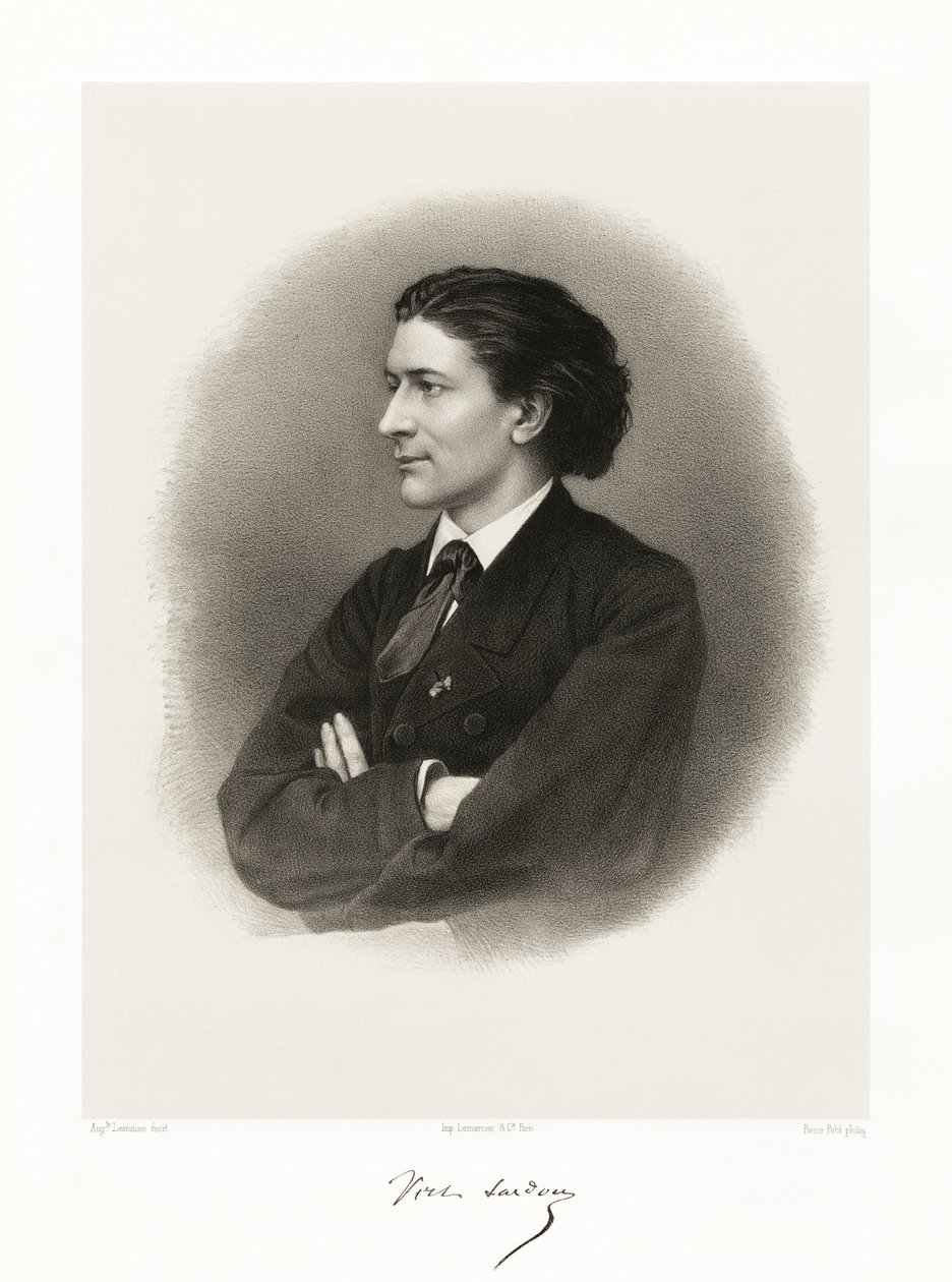 विक्टोरियन सरदौ, 1865-66 द्वारा अगस्टे चार्ल्स लेमोइन