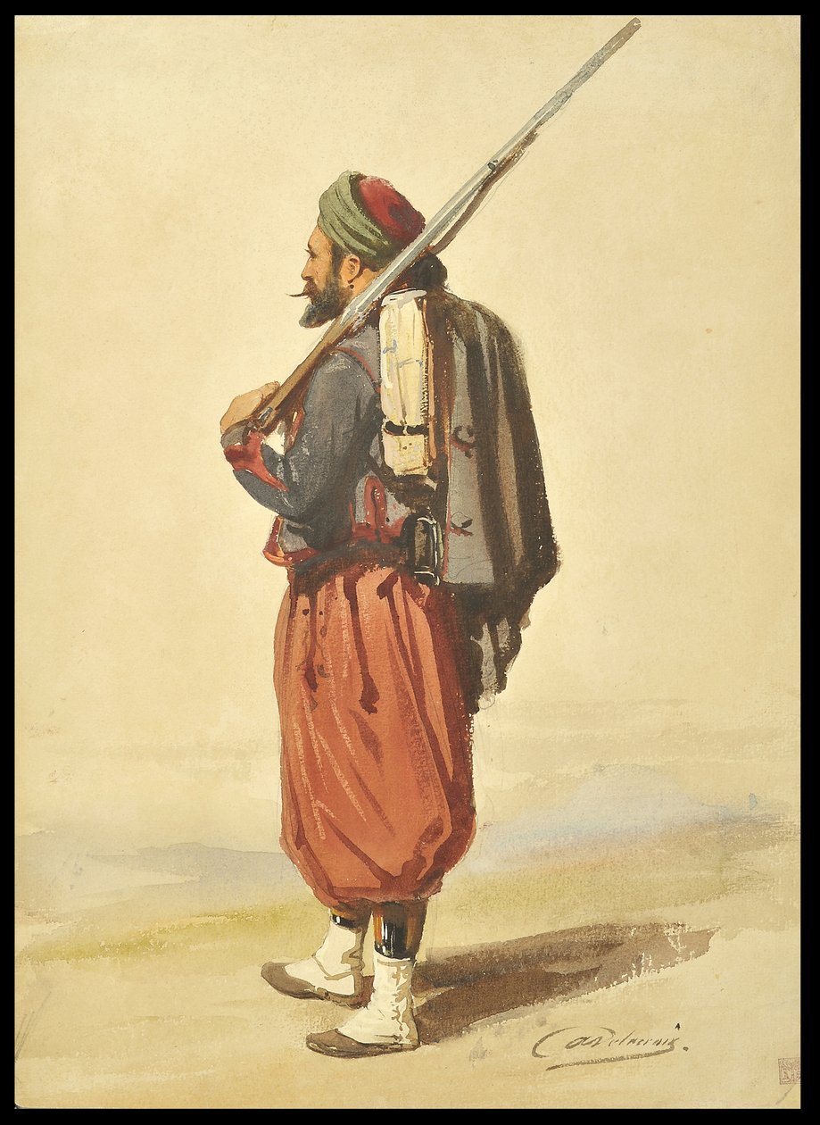 Zouave द्वारा अगस्टे डेलाक्रोइक्स