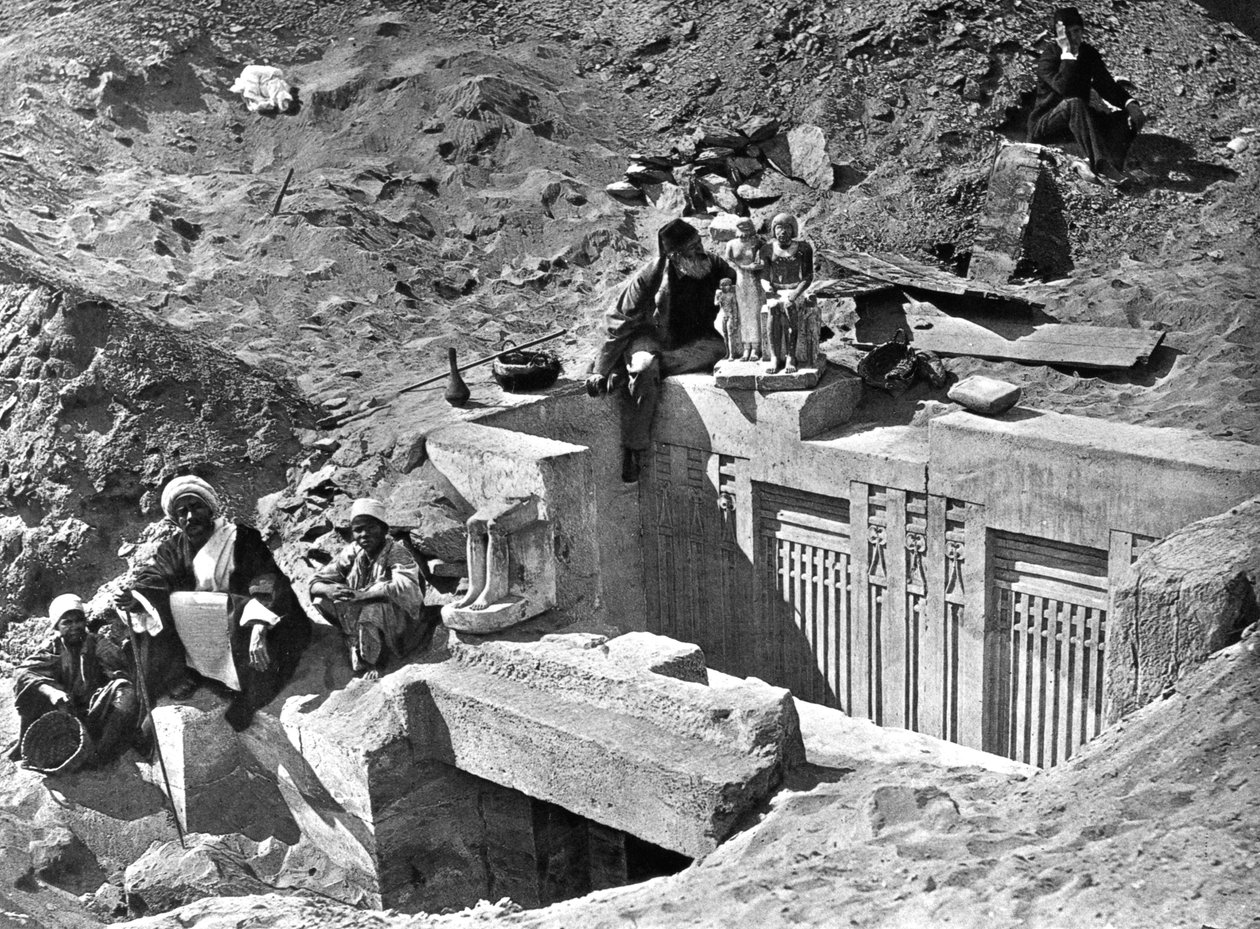 मेम्फिस सक्कारा, मिस्र, 1893 द्वारा अगस्टे एडौर्ड मैरिएट