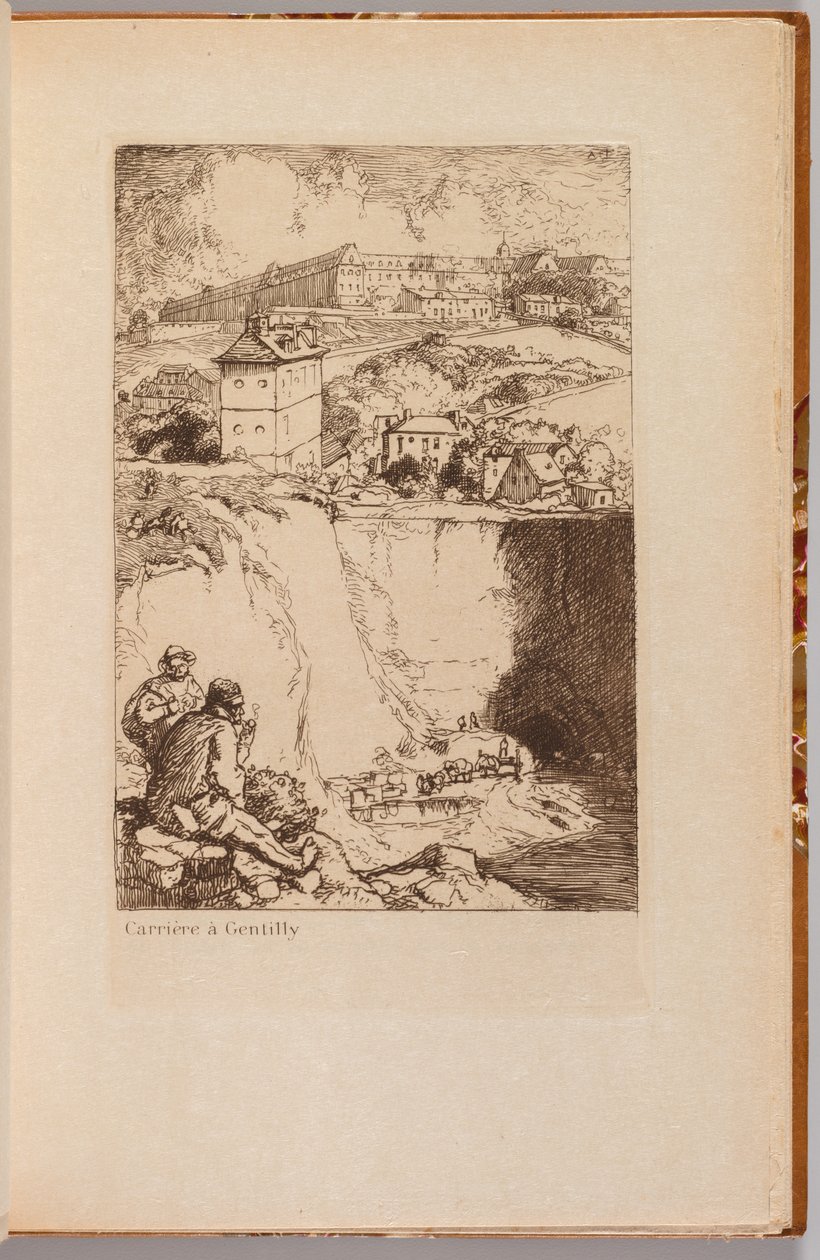 अगस्त लेपियर प्रदर्शनी कैटलॉग: कैरियर एट जेंटिली, 1908। द्वारा अगस्टे लुई लेपेयर