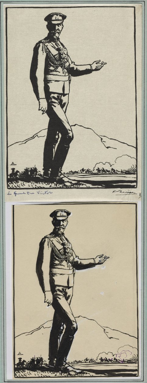 द ग्रैंड ड्यूक विक्टर, 1914। द्वारा अगस्टे लुई लेपेयर