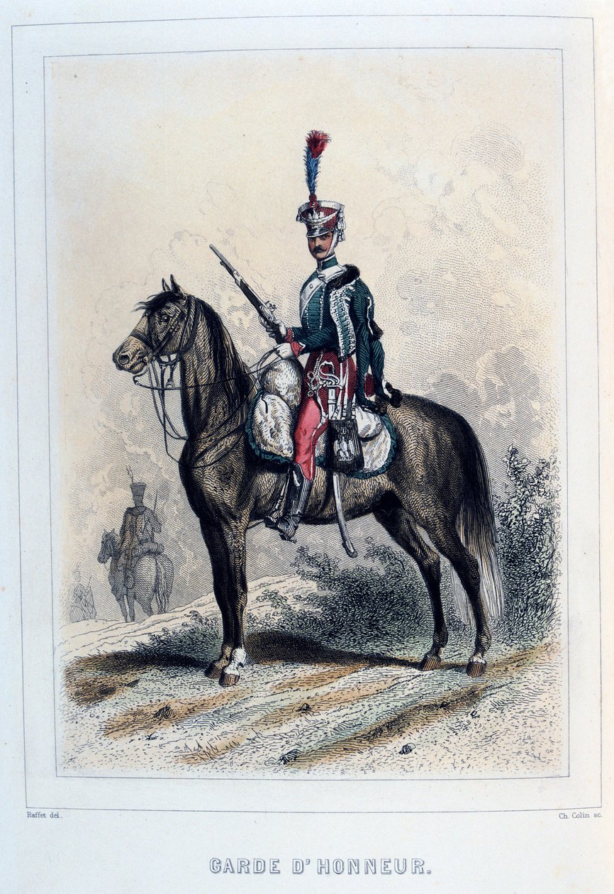 गार्ड ऑफ ऑनर, 1859। द्वारा अगस्टे रैफेट