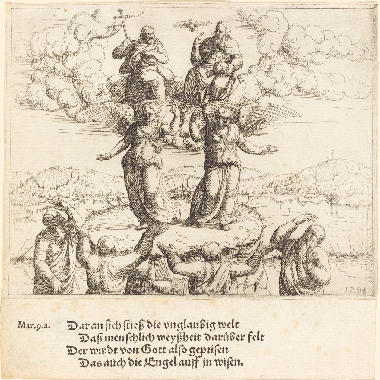 परिवर्तन, 1548। द्वारा ऑगस्टिन हिर्शचोगेल