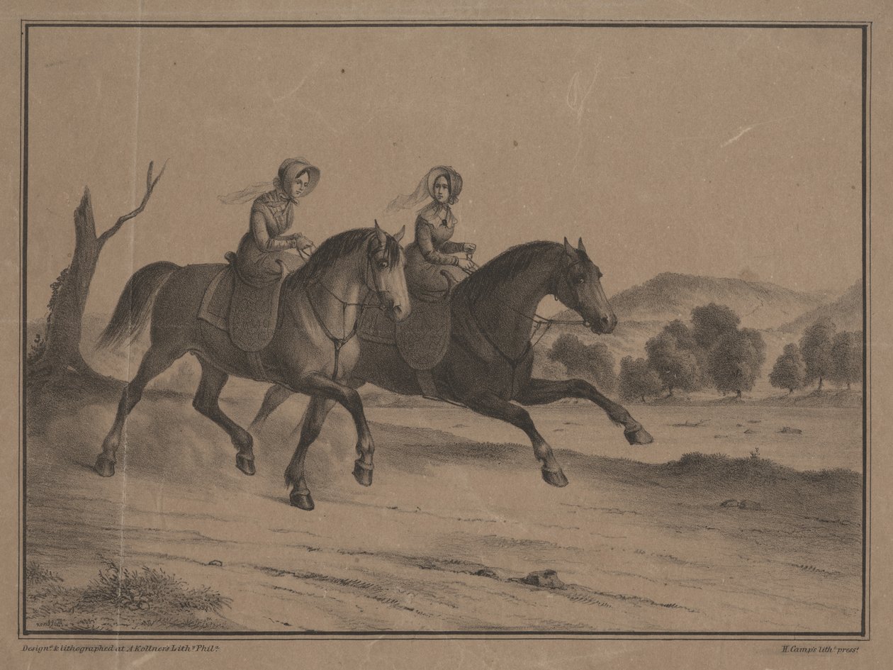 देश में रविवार, 1850 द्वारा चार्ल्स हेनरी जोसेफ लीकरर्ट