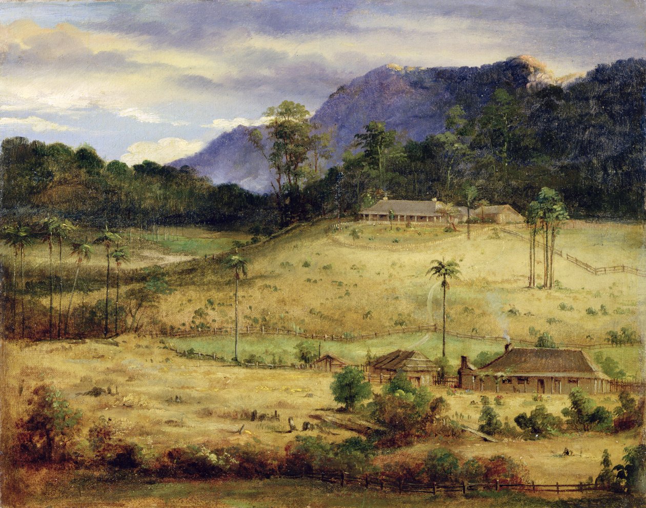गृहस्थाश्रम, c.1850 द्वारा आस्ट्रेलियन स्कूल
