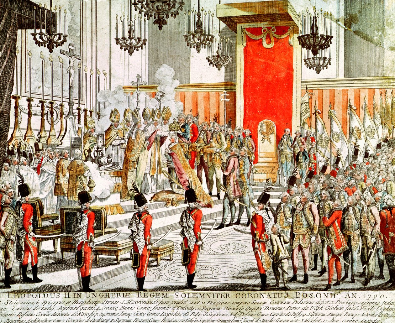 1790 में ब्राटिस्लावा में लियोपोल्ड II (1747-92) का राज्याभिषेक द्वारा ऑस्ट्रियाई स्कूल