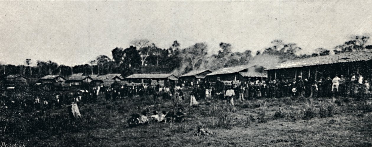 कोलोनिया इटालियन फ़ाज़ेंडा अरिंडुबा, 1895 द्वारा एक्सल फ्रिक