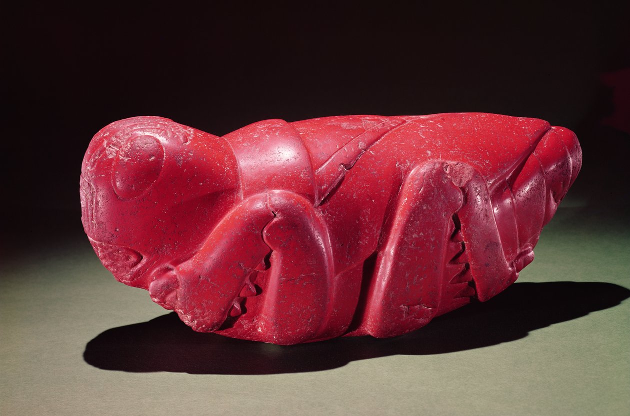 चापल्टेपेक, मैक्सिको से ग्रासहॉपर, c.1500 (कारलाइट) द्वारा एज़्टेक
