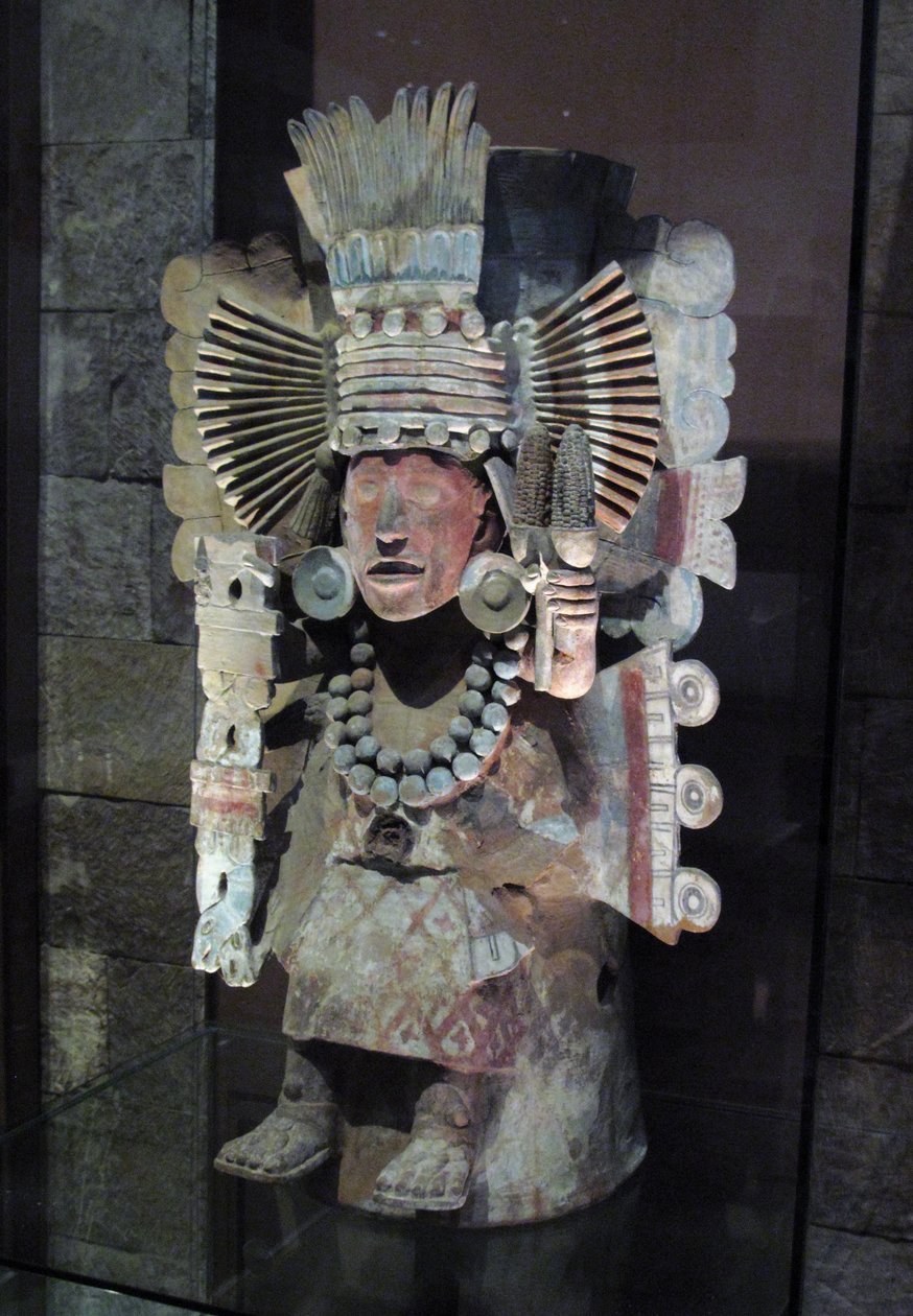 मक्का Xilonen, Tlahuac, लेट पोस्टक्लासिक अवधि, c.1500 की देवी के रूप में अगरबत्ती द्वारा एज़्टेक