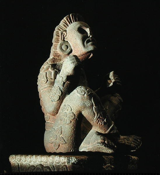 Xochipilli (207566 भी देखें), लेट पोस्ट क्लासिक पीरियड (1300-1521) (पत्थर) द्वारा एज़्टेक एज़्टेक