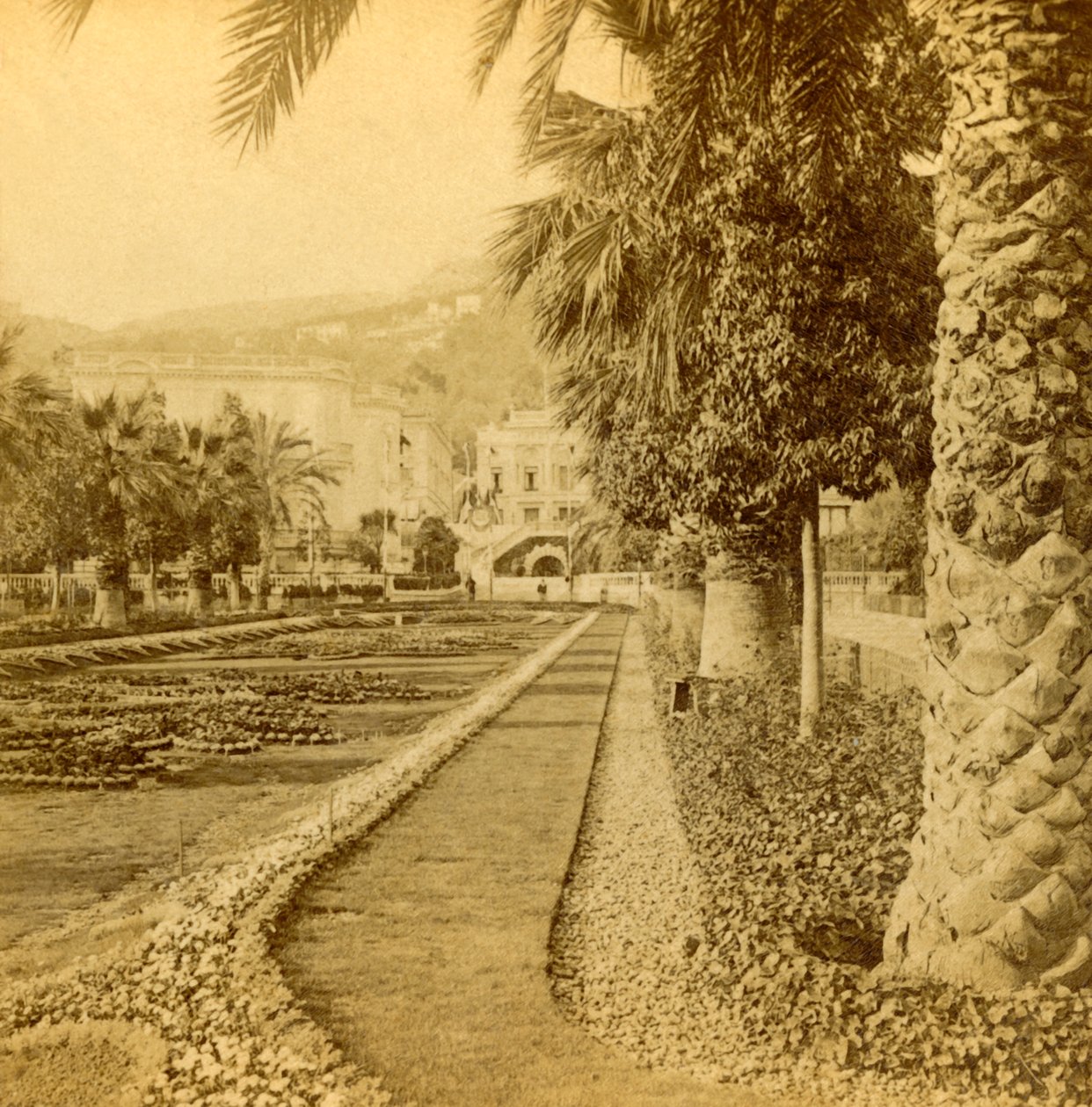 मोंटे कार्लो, कैसीनो से देख रहे हैं, 1897। द्वारा बीडब्ल्यू किलबर्न