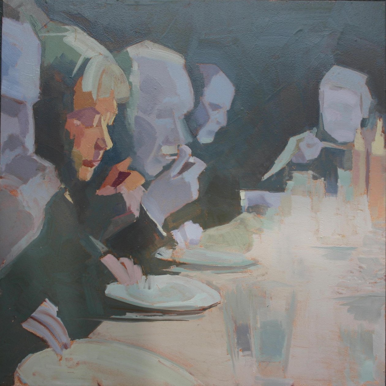'डिनर 3', 2009 द्वारा बारबरा हूगेवीजेन