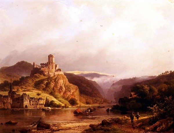 Moselle . पर Beilstein द्वारा बारेंड कॉर्नेलिस कोएकोक