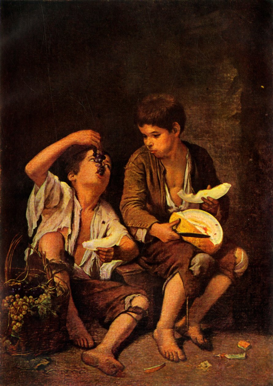 द मेलन ईटर्स, c1650, 1946। द्वारा बार्टोलोमे एस्टेबन मुरिलो