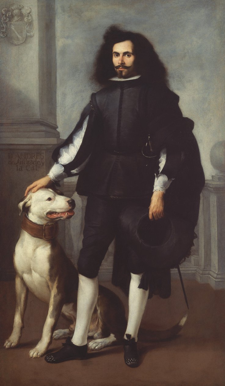 डॉन एंड्रेस डी एंड्रेड वाई ला कैल, c.1665-72 (कैनवास पर तेल) द्वारा बार्टोलोमे एस्टेबन मुरिलो