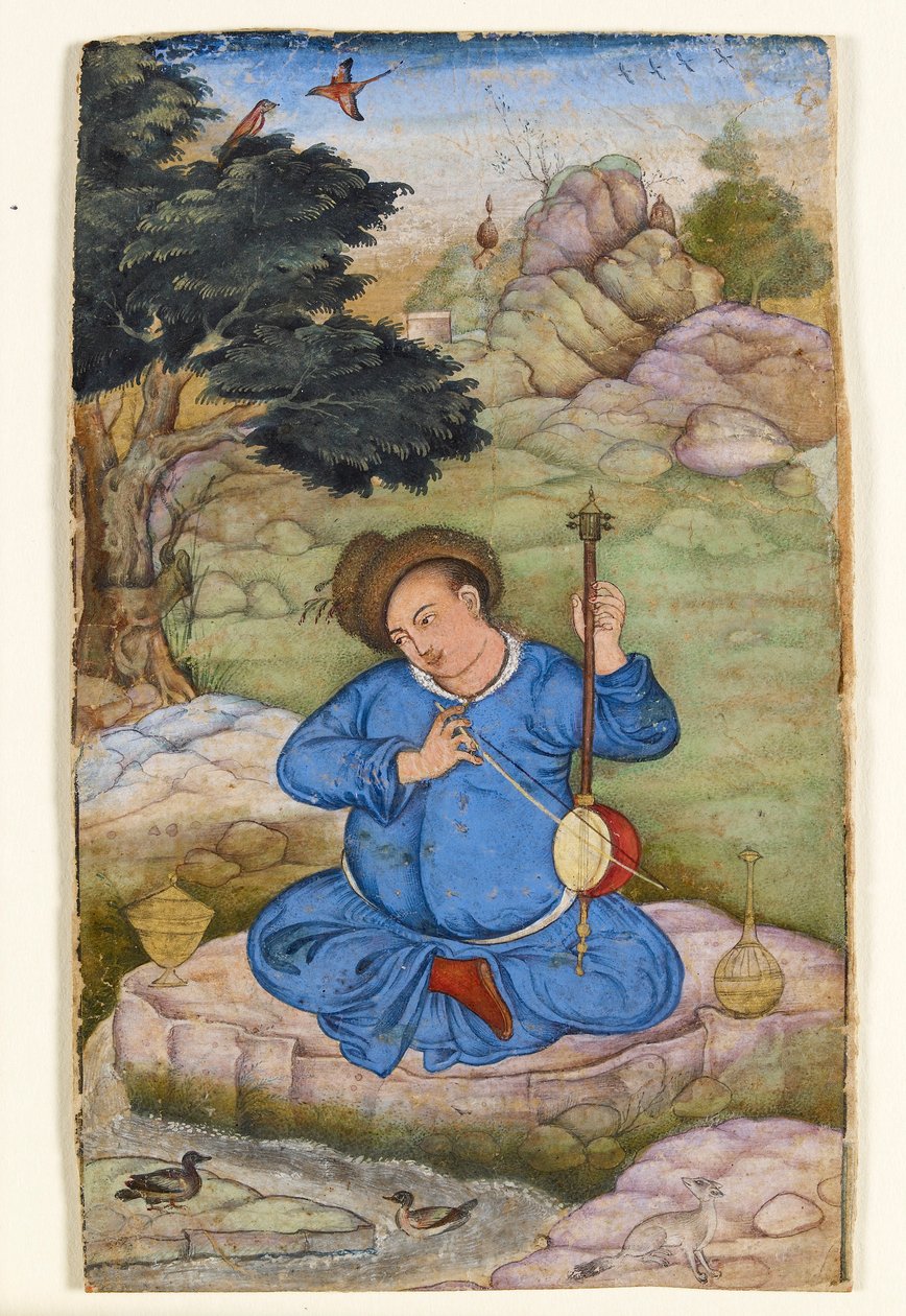 संगीतकार एक परिदृश्य में, 1575-1580 द्वारा बसवान