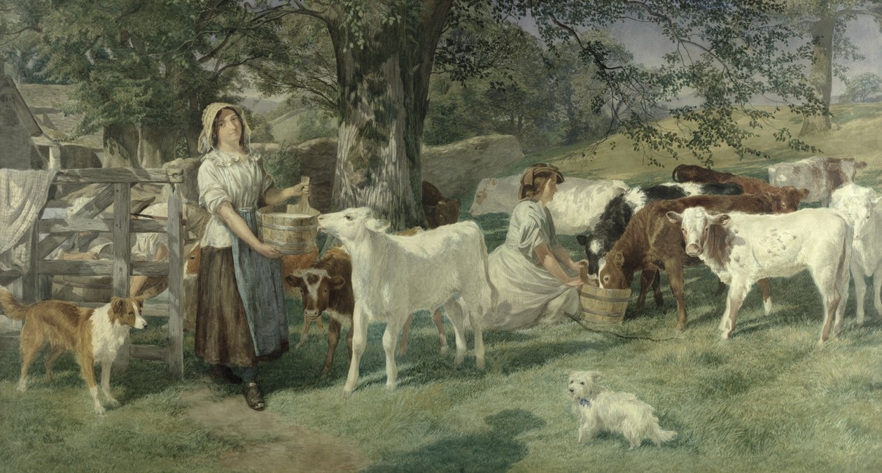milkmaids द्वारा बेसिल ब्रैडली