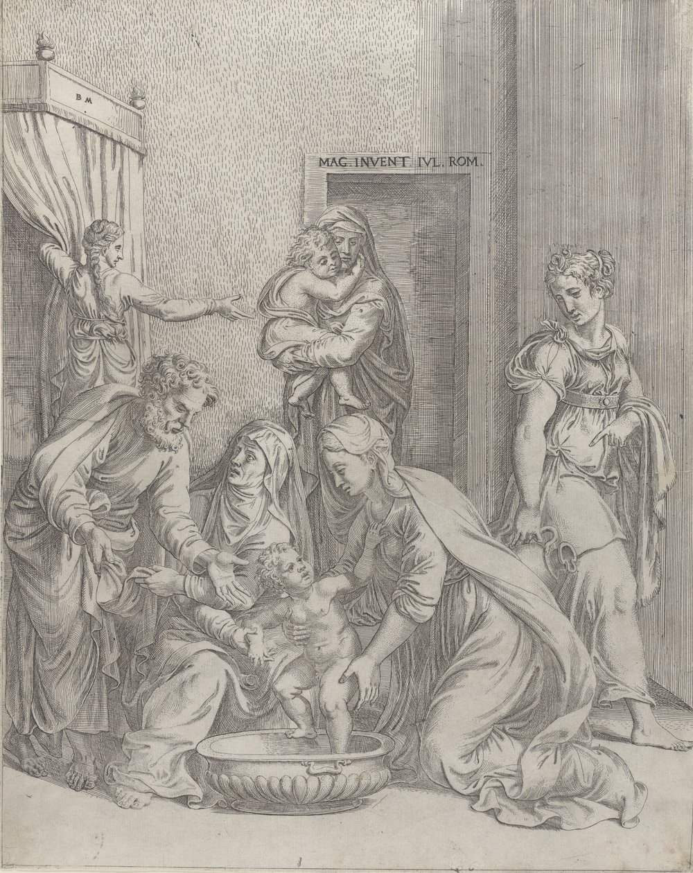 पवित्र परिवार, 1535-73।, 1535-73। द्वारा बतिस्ता डेल मोरोस