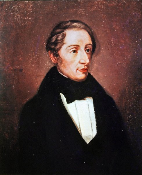 कार्ल मारिया वॉन वेबर का पोर्ट्रेट, 1819 द्वारा बेखौफ़ बेकहाऊर