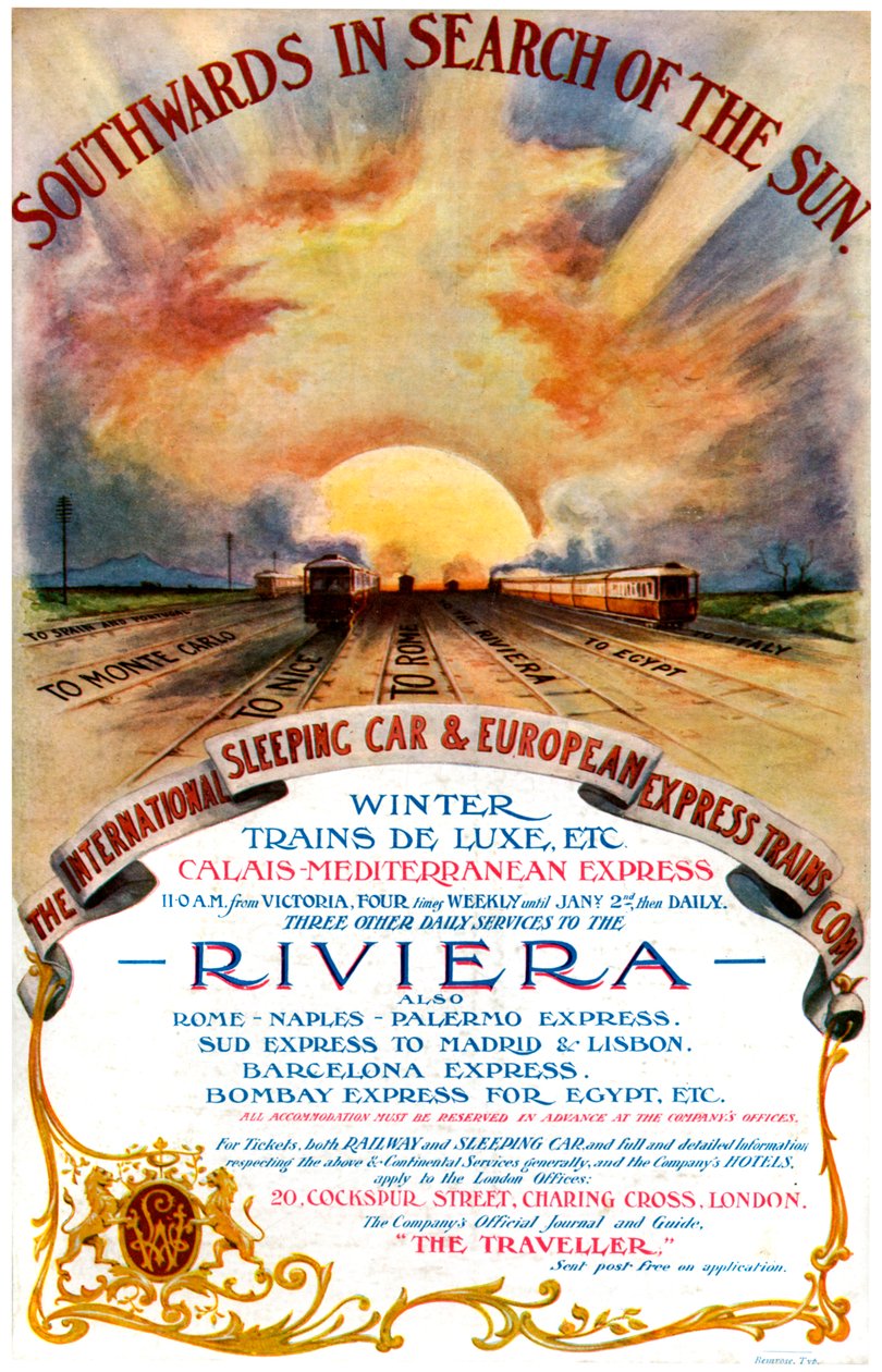 दक्षिण की ओर सूर्य की खोज में, 1905। द्वारा बेमरोज