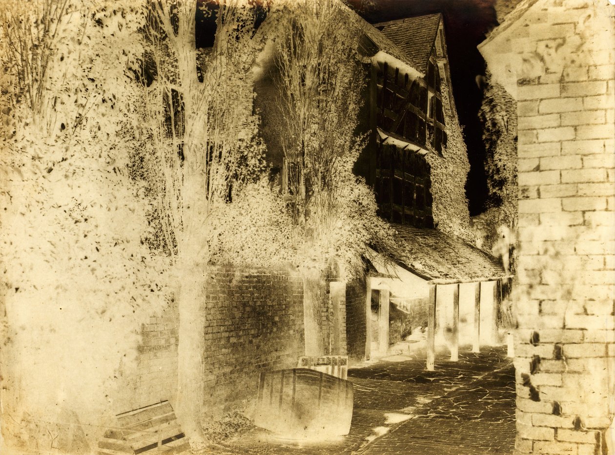रूरल मैनर, संभवतः ब्रेडिकॉट, 1852-54। द्वारा बेंजामिन ब्रेकनेल टर्नर