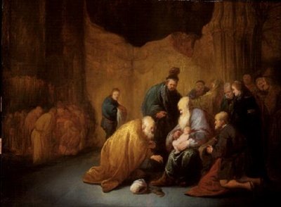 खतना (पैनल पर तेल) द्वारा बेंजामिन गेरिट्स। Cuyp