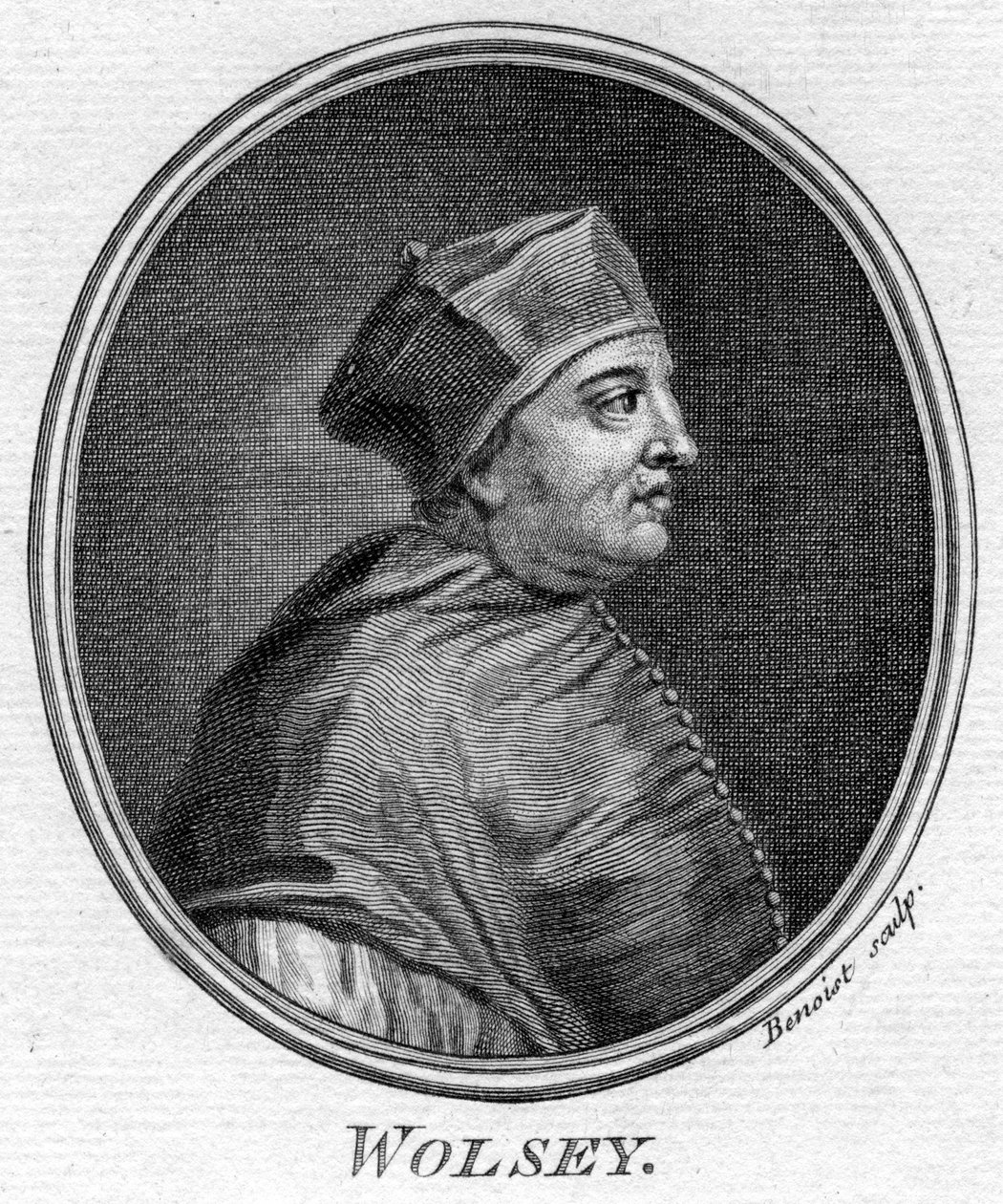 थॉमस वॉल्सी c1475-1530, अंग्रेजी राजनेता। द्वारा Benoist