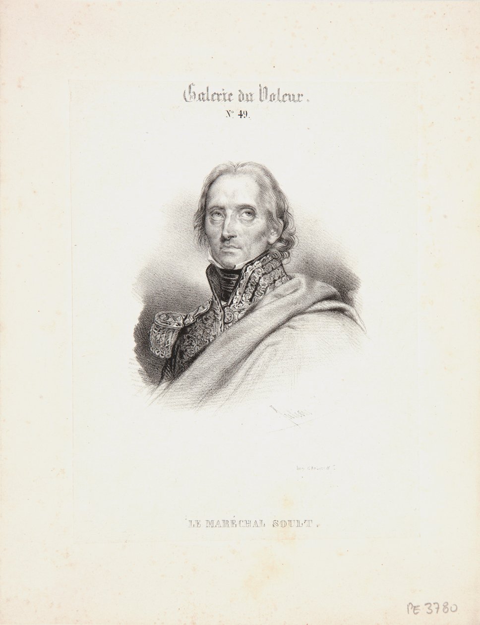 मार्शल सोल्ट, सी .1840 द्वारा बर्नार्ड रोमेन जूलियन