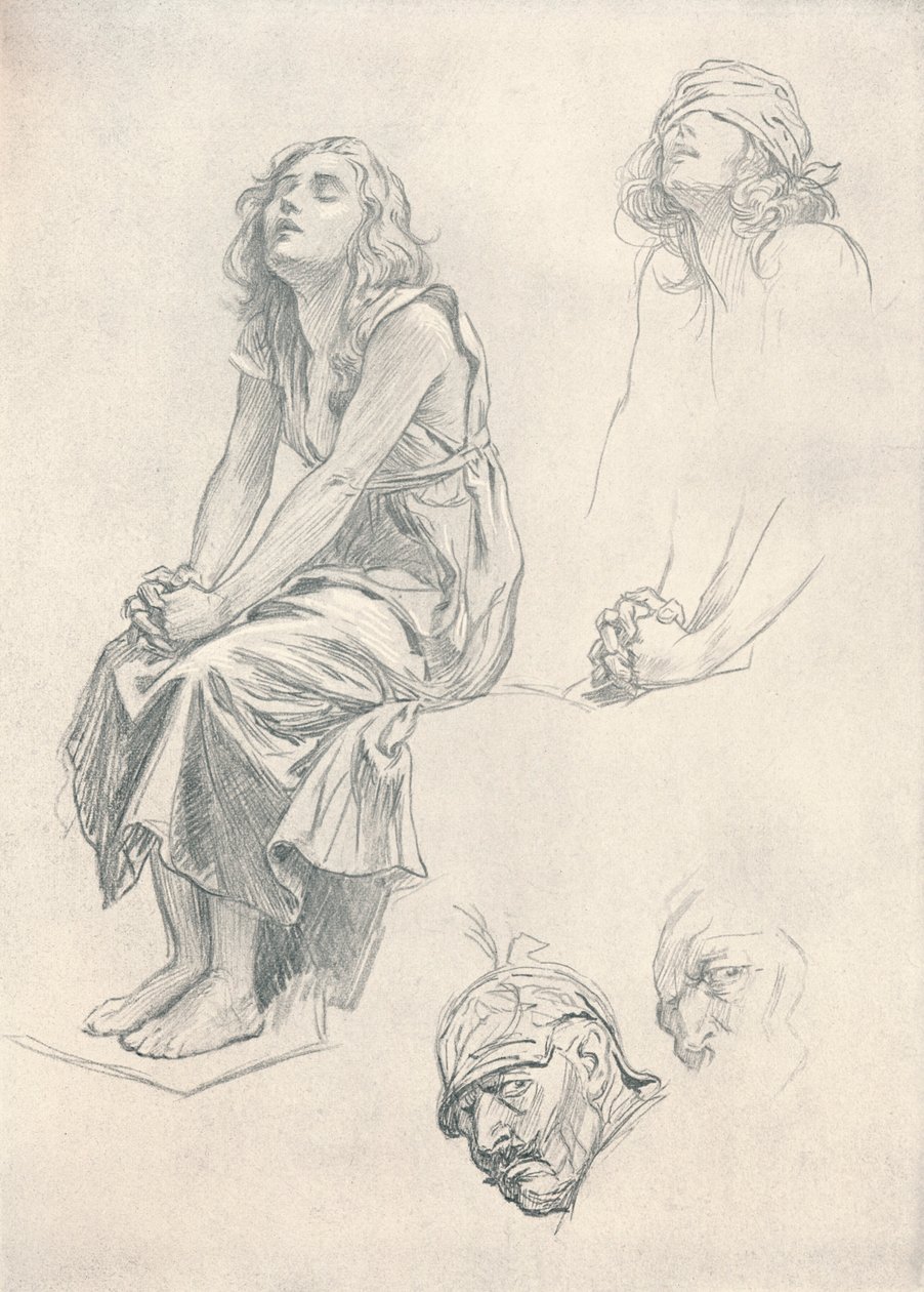 विजय की सड़क - चरण III, c1920। द्वारा बर्नार्ड पार्ट्रिज
