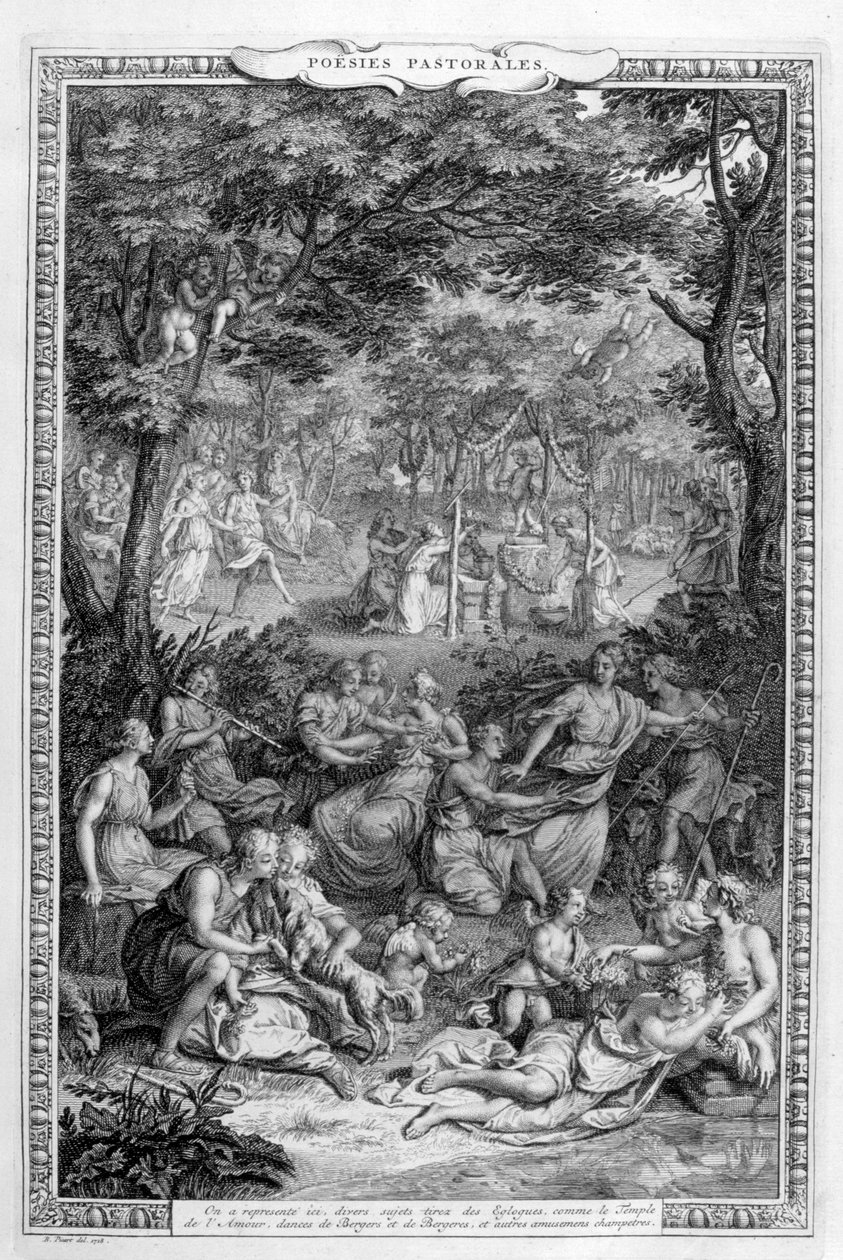 कविता पादरी, 1728-1729 द्वारा बर्नार्ड पिकार्ट