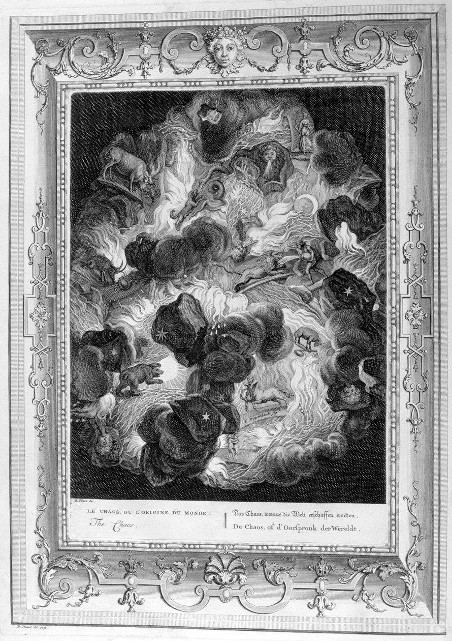 अराजकता, 1733 द्वारा बर्नार्ड पिकार्ट
