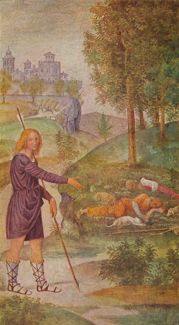 सेफालस का भ्रम, 1520-1522 द्वारा बर्नार्डिनो लुइनी