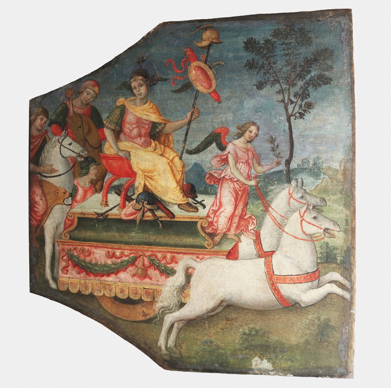 एक योद्धा की विजय, सीए। 1509. द्वारा बर्नार्डिनो पिंटुरिचियो