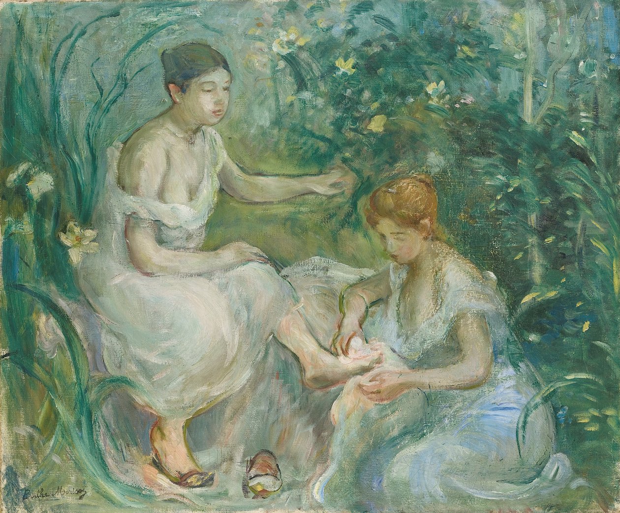 Bath; Bain, 1894 द्वारा बर्थे मोरिसोट