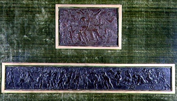 Bacchus की विजय और मसीह का बयान (कांस्य) द्वारा बर्टोल्डो डी जियोवानी